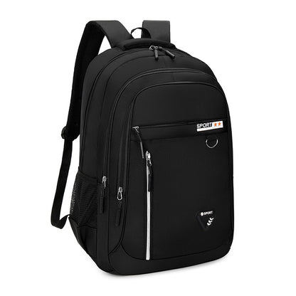 Men's backpack - large capacity, adjustable shoulder straps, multiple compartments, suitable for school, travel, and work, casua