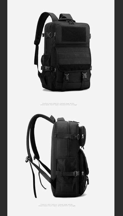 40L Waterproof Outdoor Tactical Backpack Men Travel Daypack Climbing Hiking Trekking Hunting Fishing Camping Sports Rucksacks