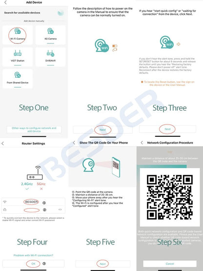 BESDER 8MP PTZ Wifi Camera Outdoor Night Vision Dual Screen Human Detection 4MP Security Protection CCTV Surveillance IP Camera