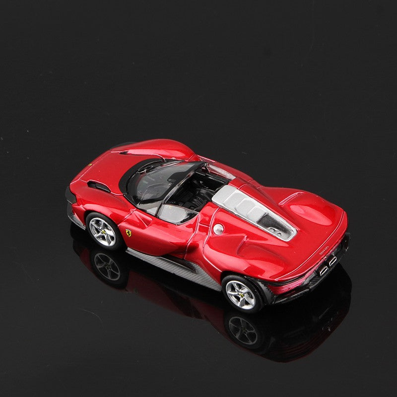 Bburago 1:64 Ferrari Daytona SP3 812 Competizione Carro Modelo Liga Miniatura Veículos Fundidos Brinquedo Coleção de Presente