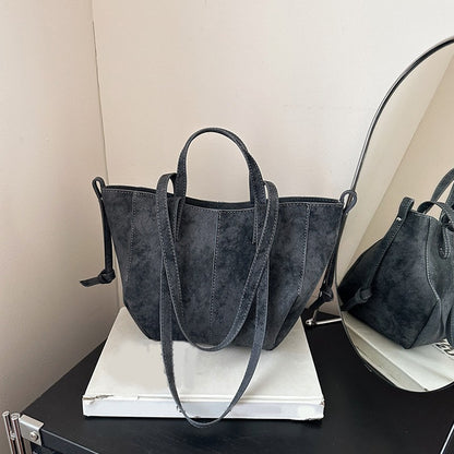 Large Capacity PU Leather Shoulder Bags for Women 2025 Luxury Designer Crossbody Bag Females Brand Retro New Handbags and Purses