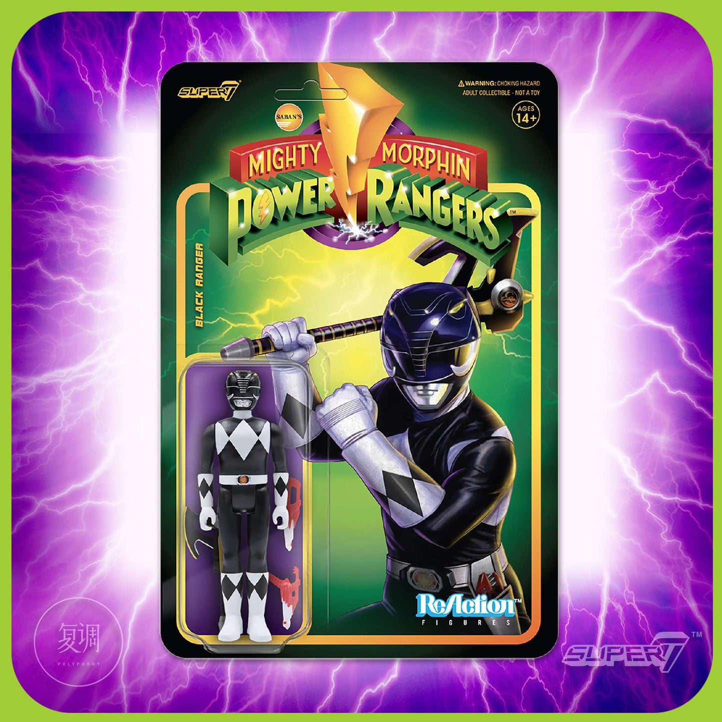 Em Estoque Super7 Mighty Morphin Power Rangers Carded Series 1 - Conjunto de Presente com Modelos Dragonzord, Red Ranger e Rita Repulsa