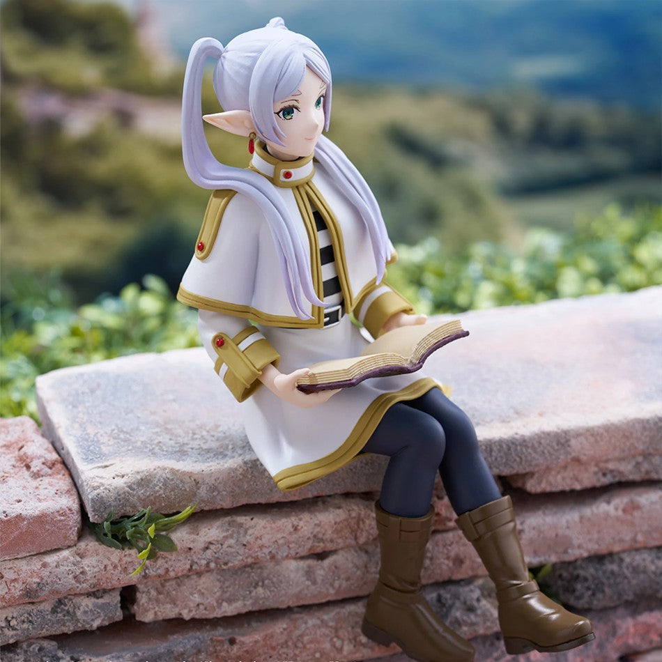 14cm Noodle Stopper Sousou no Frieren Anime Figura de Menina Frieren Além do Fim da Jornada Action Figure Brinquedos de Modelo Colecionáveis