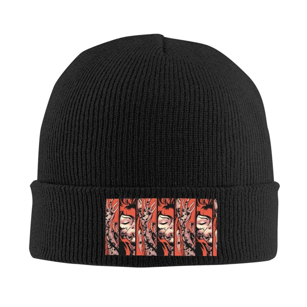 Custom Black Widow Beanie Cap Unisex Winter Warm Bonnet Femme Knitting Hats Cool Outdoor Ski Skullies Beanies Hats For Men Women