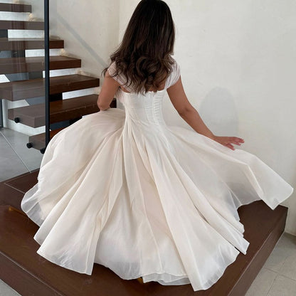 Women Fashion Backless High Waisted Ball Dress Elegant Christmas Party Long Dresses 2025 Sexy Square Neck Sleeveless Mesh Dress
