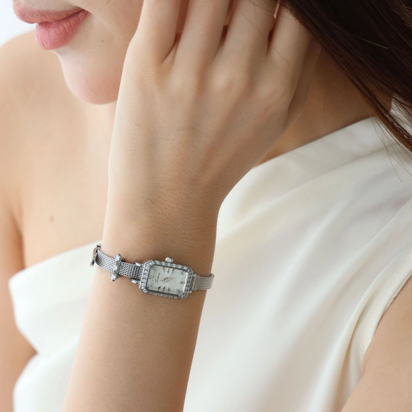 Sotoiru Square Watch For Women Leather Strap Quartz Wristwatch Elegant Dress Watch Christmas Gifts For Girlfriend ?????