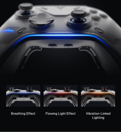 Flydigi Apex 5 Controller Gamepad Wireless Gamepad for PC /Switch/Phone/TV/Tablet Computer, Charging Dock with Cool RGB Screen