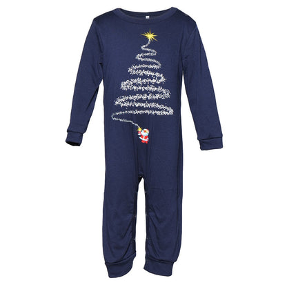 New Family Christmas Pajamas Mom Dad Kids Matching Clothing Set Baby Dog Romper Pjs Soft Loose 2 Pieces Suit Homewear Xmas Look