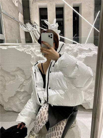 Lautaro Autumn Soft Black Pu Leather Midi Skirt Women with Double Slit Zipper High Waist Korean Style Fashion 2021 Streetwear