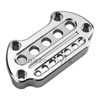 Capa de Suporte de Velocímetro Lateral/Remoção para Motocicleta Braçadeira Superior Guidão Riser Mount para Harley Sportster Iron XL883 Forty-Eight 95-20