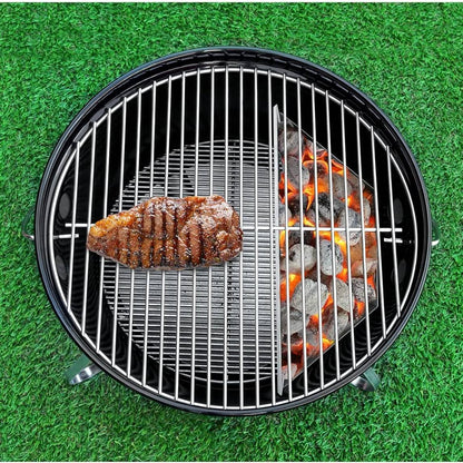 2PCS Charcoal Basket BBQ Charcoal Grill Basket Holders Grilling Accessories Replacement for Grill Accessories