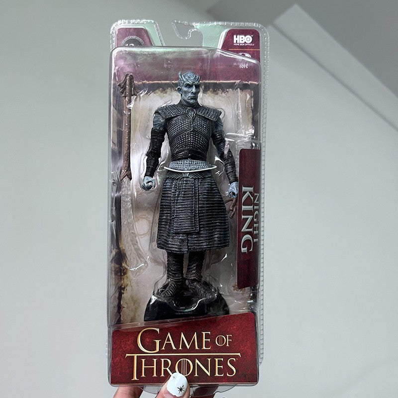 Jon Snow Night King Daenerys Targaryen Frost Wyrm Viserion Black Ice Dragon Rhaegal Action Figure Model Toys Desktop Decoration