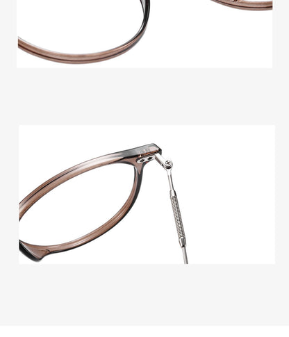 Round Frame Glasses For Myopia Women With Blue Light Ultra-light Internet Celebrity Without Makeup Small Glasses Frame 9531