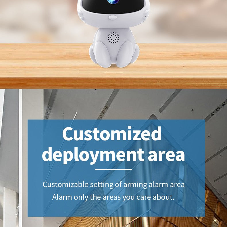 WiFi Surveillance Camera Indoor Home Security Baby Monitor V380 HD Smart Cat Wireless Camera Automatic Tracking Two-way Audio