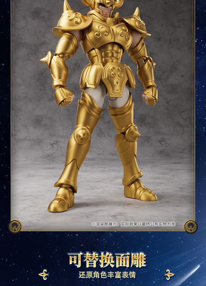 Blokees Saint Seiya Cisne Hyoga Pégaso Seiya Cavaleiros do Zodíaco Aquário Camus Áries Mu Action Figures Modelo de Anime Estátua Brinquedos
