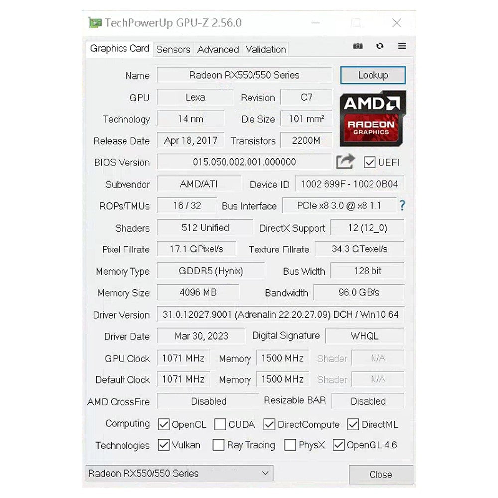 Soyo graphics card AMD GPU Radeon RX 550 4G GDDR5 128bit 14nm computer components pc rx550 PCI-E 3.0 game video cards