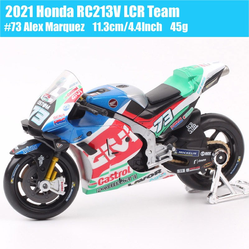 1/18 Maisto KTM RC16 Redbull Ducati GP21 GP22 GP23 GASGAS Honda RC213V Repsol Yamaha YZR-M1GP Moto Modelo de Corrida