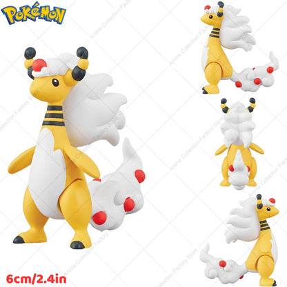 100% Original Takara Tomy Pokemon Figure Toys Chikorita Totodile Tepig Mega Metagross Charizard X PVC Figurine Model Dolls Gifts