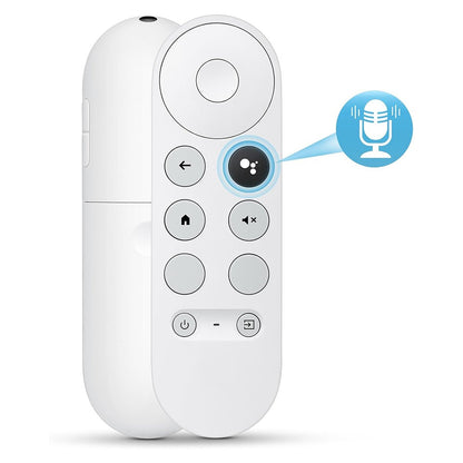 Controle Remoto G9N9N Substituição de Controle Remoto IR Controle Remoto Universal Bluetooth-Compatível por Voz para Google TV Chromecast 4K Snow