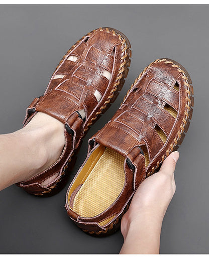 Handmade Men's Shoes Handmade Leather Men Shoes Casual Loafers Slip Onzipper Split Leather Shoes Men Flats Hot Sale Moccasins