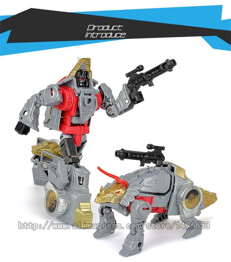 NOVO Chegou G1 KO Brinquedos de Transformação 5 EM 1 Boneco de Ação Clássico Dinossauro Robô Modelo Presente para Crianças