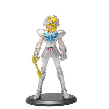 Saint Seiya Action Figurine Ikki Hyoga Seiya Shiryu Standing Myth Cloth Knights of The Zodiac Figures Model Toys Children's Gift
