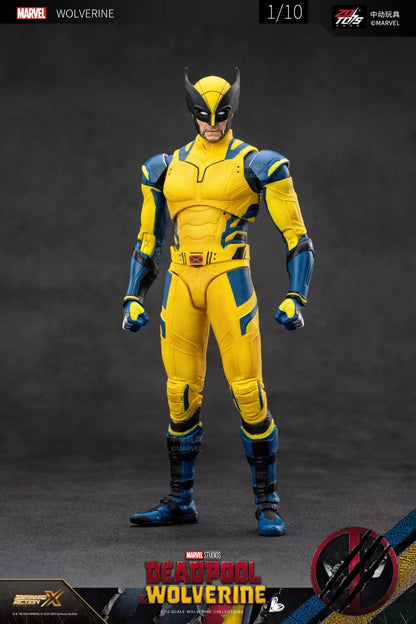 ZD Toys Deadpool & Wolverine Bonecos de Ação Deadpool na Caixa Wolverine Coleção Bonecos de Ação Adultos Brinquedo Infantil