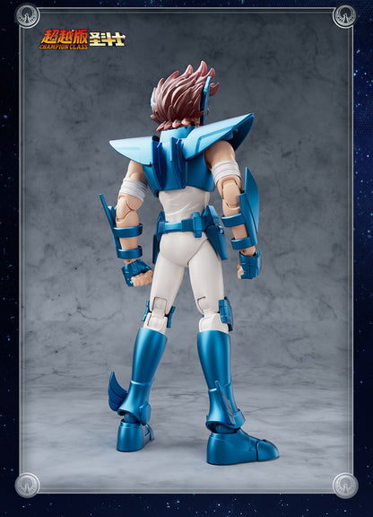 Blokees Saint Seiya Cisne Hyoga Pégaso Seiya Cavaleiros do Zodíaco Aquário Camus Áries Mu Action Figures Modelo de Anime Estátua Brinquedos