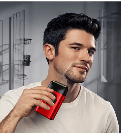 VGR 001 977 new hair trimming set high-end men's hair clipper intelligent digital display electric pusher carving and whitening