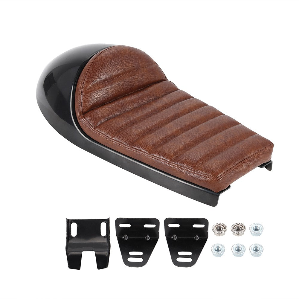 Retro Cafe Racer Seat Pan Base Vintage Saddle Scrambler Cushion Vintage Motorcycle Seats for BMW Triumph Bonneville Honda