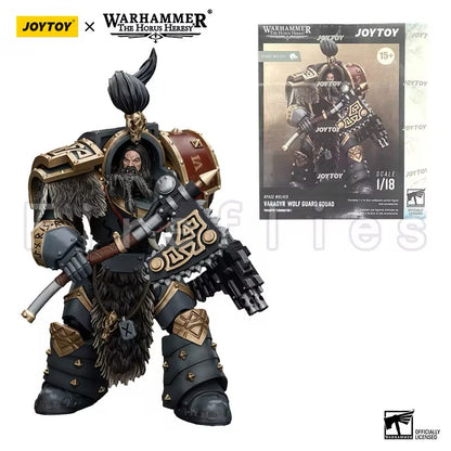 1/18 JOYTOY Action Figure 40K The Horus Heresy Space Wolves Figures And Mechas Logan Ghostwolf Anime Model Toy