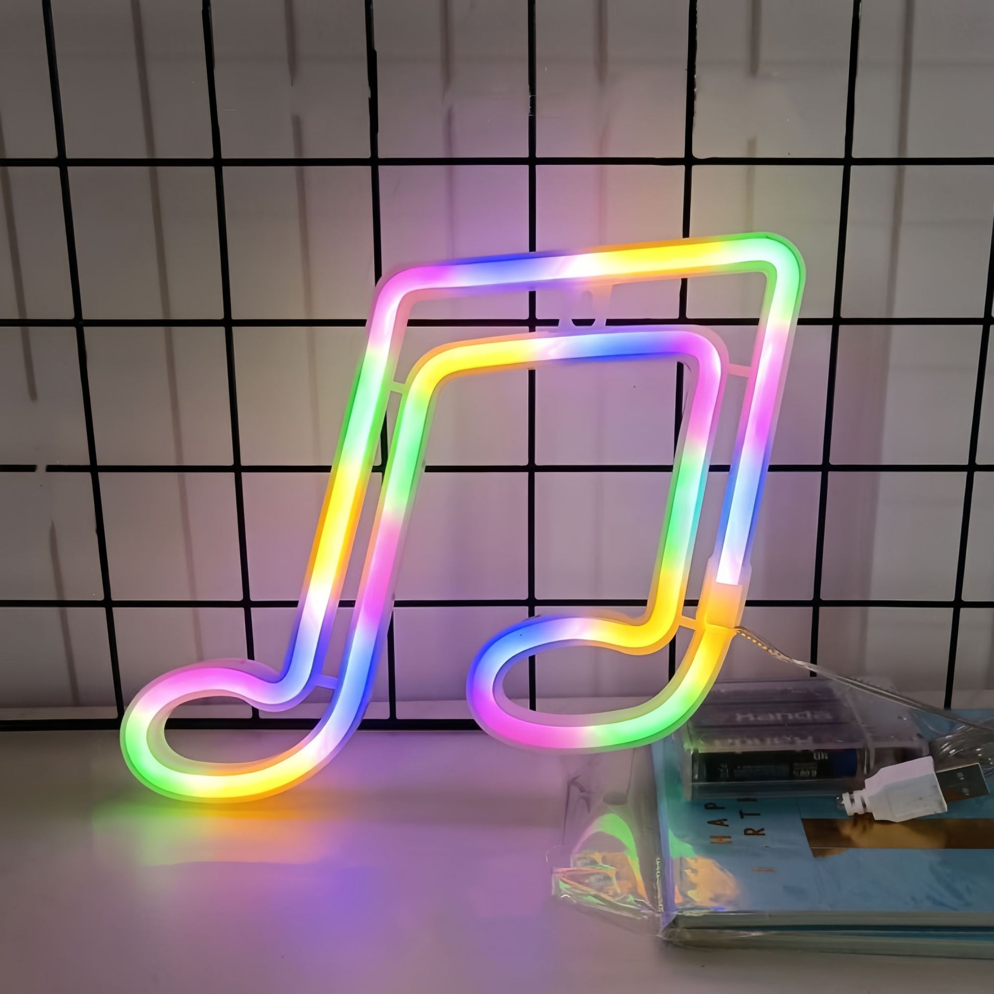 1 Piece, Decorative Neon Light for Modern Art Ambiance, Holiday Party Christmas Wall Decoration, Wedding Scene Graduation Gift, USB or Battery Powered (Battery Not Included)