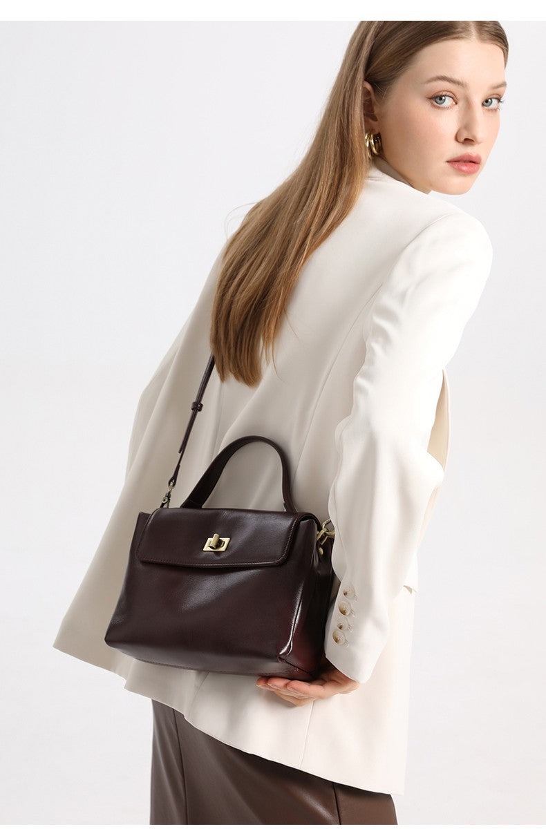 Women Cowhide Genuine Leather Tote Bag Lady Designer Luxury Soft Leather Handbag Fashion Crossbody Bags Female Shoulder Handbag