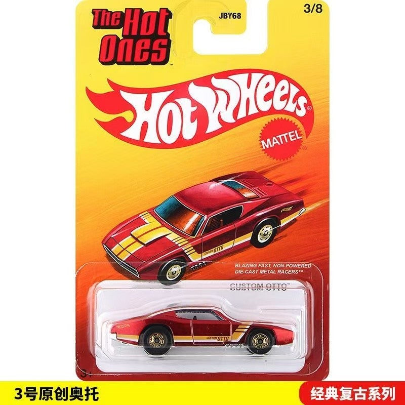 2026 Mattel Novas Hot Wheels Retro Super Hot Porsche 917 Volkswagen T1 Datsun Ford Gt Liga Modelo de Carro de Brinquedo Fundido Presente de Aniversário de Feriado Jby68