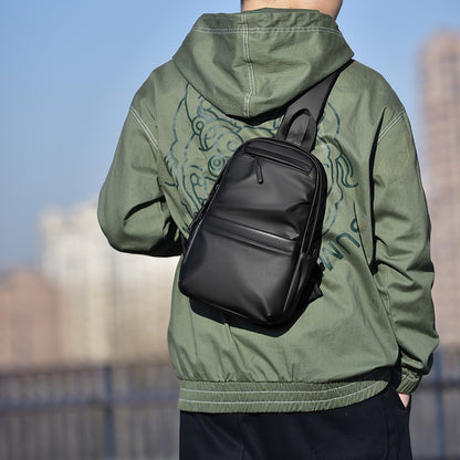 Men Portable Multifunctional Daily Crossbody Bag Trendy Street New Messenger Bag Men Sports Large Capacity Diagonal Backpack