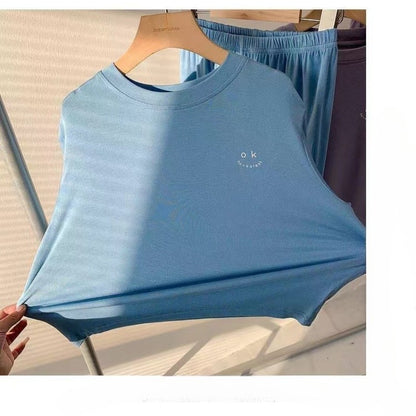 1-6 Years Solid Color Baby Clothes Set Summer Modal Newborn Baby Boys Girls Clothes 2PCS Baby Pajamas Unisex Kids Clothing Sets