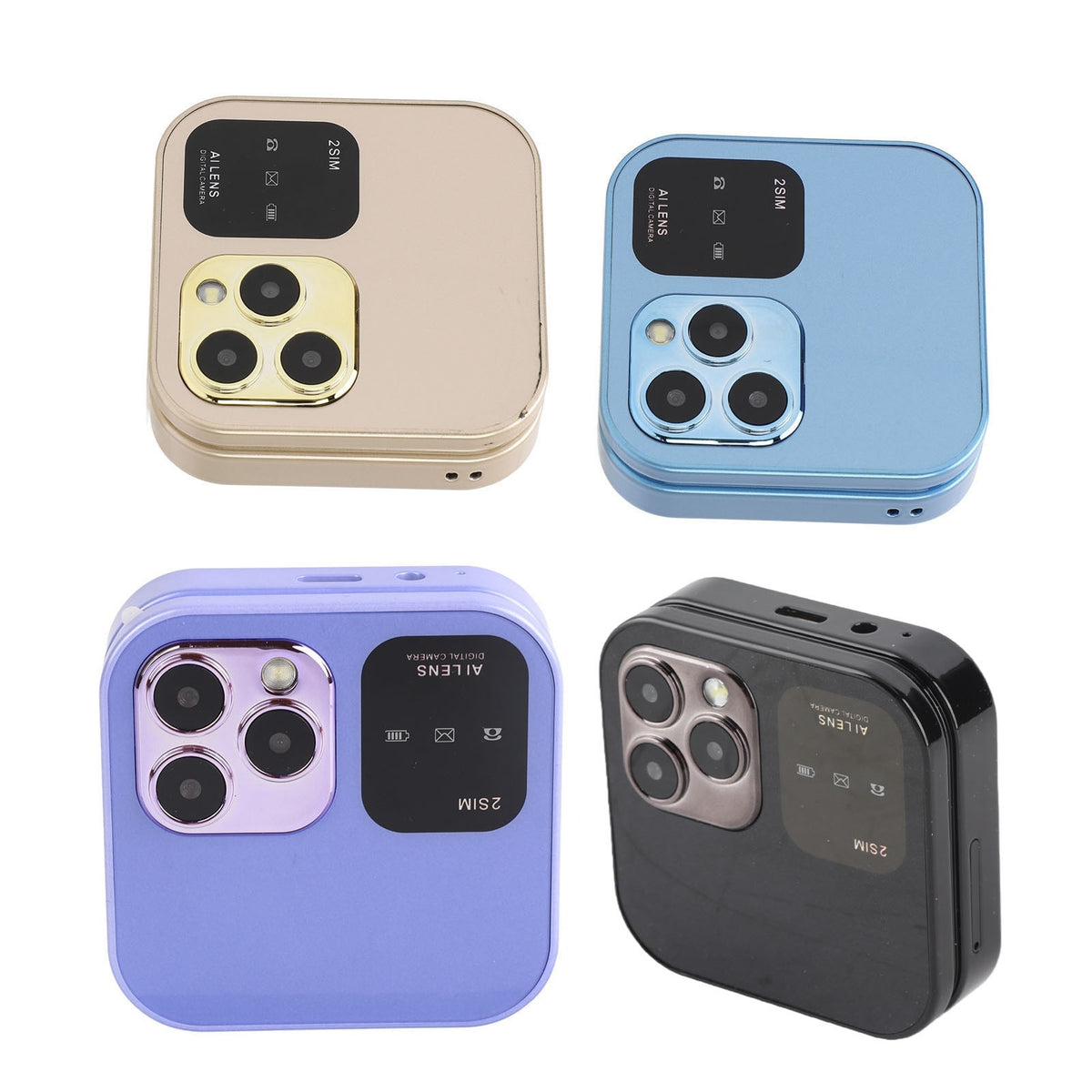 2G Big Buttons  Phone Support Up To 16GB Dual SIM 2G  Phone 1000mAh Battery ABS 0.08MP Music Video Player for Outdoor