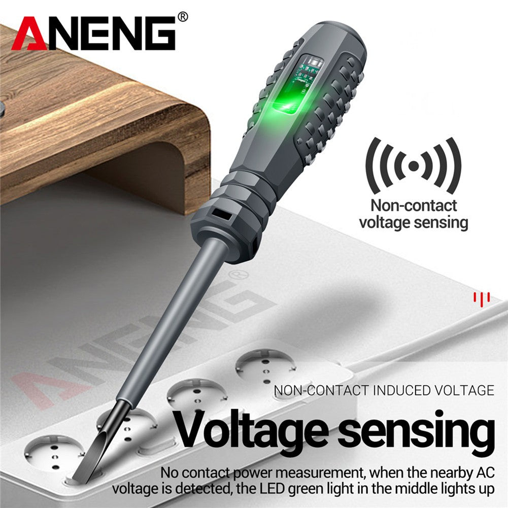 Chaves de fenda ANENG B05 de fenda/cruz Indicador de lâmpada neon Medidor Caneta elétrica Caneta testadora de bolso isolada para eletricistas Ferramentas