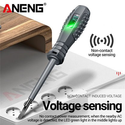 Chaves de fenda ANENG B05 de fenda/cruz Indicador de lâmpada neon Medidor Caneta elétrica Caneta testadora de bolso isolada para eletricistas Ferramentas