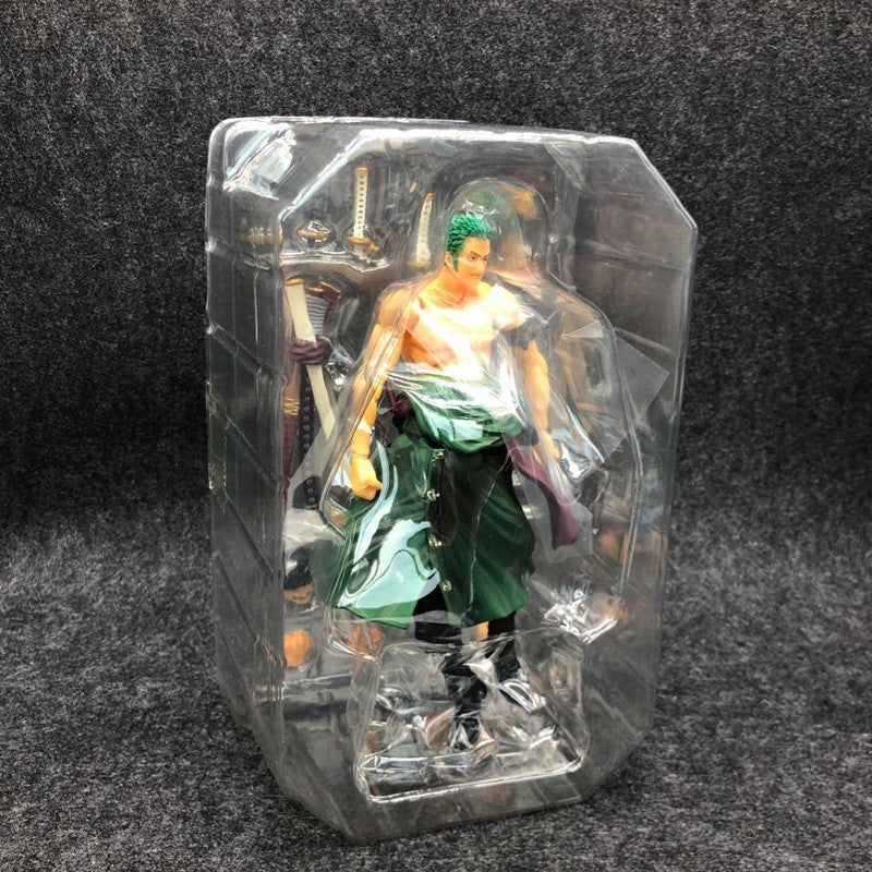 Anime One Piece 18cm BJD Roronoa Zoro Articulado PVC Action Figure Brinquedos Colecionáveis