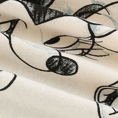 Disney Mickey Print Baby Boys Underwear Set Autumn Kids Home Clothes Suit Casual Cartoon Long Sleeve Tops + Pants Children's Pjs