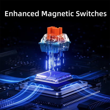 MCHOSE ACE 68 Magnetic Switch Gaming Keyboard Hall Effect Rapid Trigger Programmable RGB 8K Hz DKS/MT/TGL/RS/SOCD Keyboard