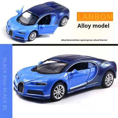 1:36 Bugatti Carro de Brinquedo Super Sport Modelo Miniatura Rodas Livres Liga de Zinco Fundido Coleção Presente Carro