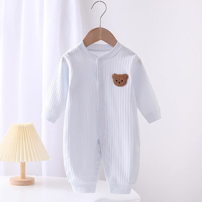 2025 New Infant Baby Girls Boys Knitted Jumpsuit Toddler Baby Girl Boys Long Sleeved Knitting Romper Children Clothes
