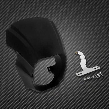 Capa Carenagem Farol Dianteiro Brilho Preto/Preto Fosco Para Harley Softail Breakout FXBRS FXBR Modelos 2018-2022 2023