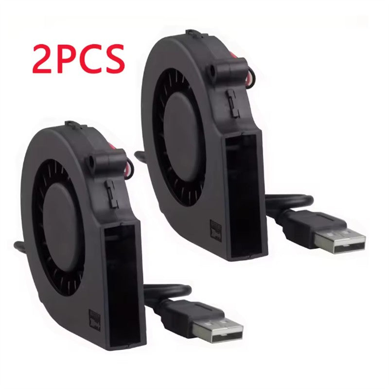 75mm USB Fan Cooling Turbo Blower Brushless 3D Printer 7515 For Extruder DC Cooler Power Inverter Air Pump PC CPU