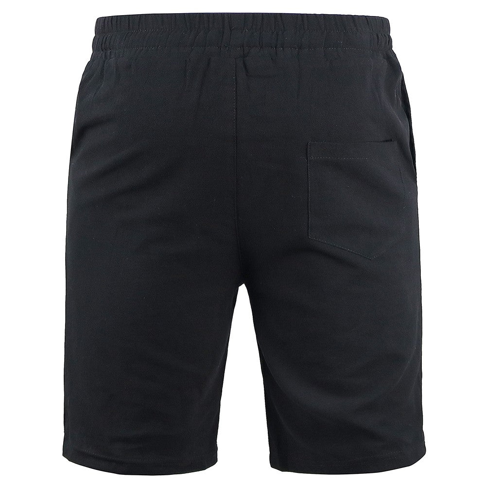 KB New Men's Cotton Linen Shorts Pants Male Summer Breathable Solid Color Linen Trousers Fitness Streetwear S-3XL