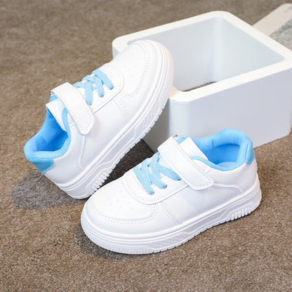 2025 Girl shoe spring Autumn Boy White Shoe Casual Running kid Shoe Anti Slip Soft Sole Sneaker kid tenis Hot selling item