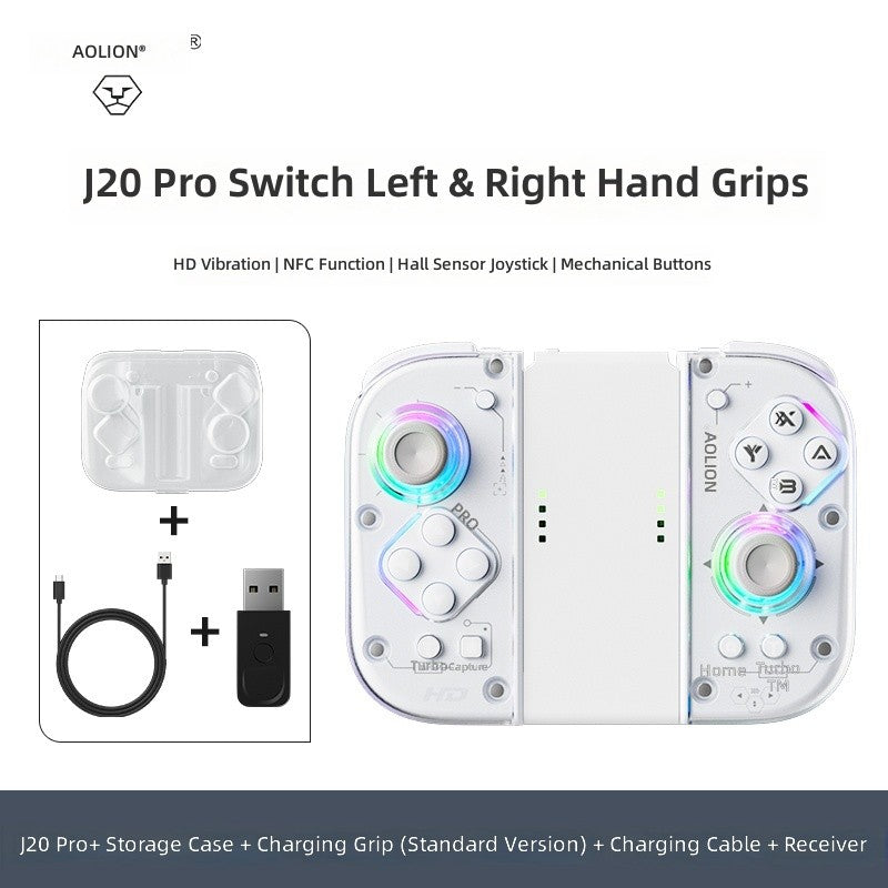 AOLION J20 Hall Joy-con Gamepad for NS2/Switch OLED/Switch NFC HD Shake Lite Left and Right Split Game Controller