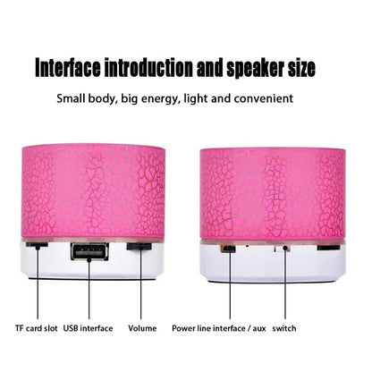 Caixa De Som Bluetooth Sem Fio Portátil Mini Alto-falante Blutooth Para Subwoofer Defletor Áudio Viva-voz Bocina Baffe